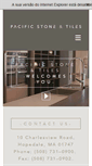 Mobile Screenshot of pacificstoneandtiles.com